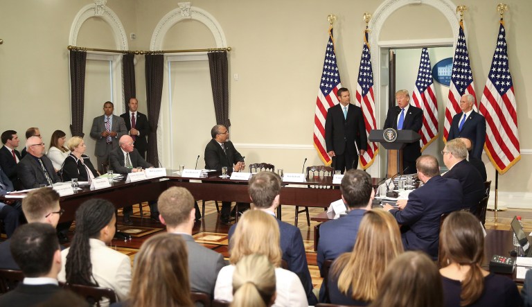 The commission may be dissolved, but the mandate from mainstream Americans to protect the integrity of our elections remains. (AP Photo/Pablo Martinez Monsivais)