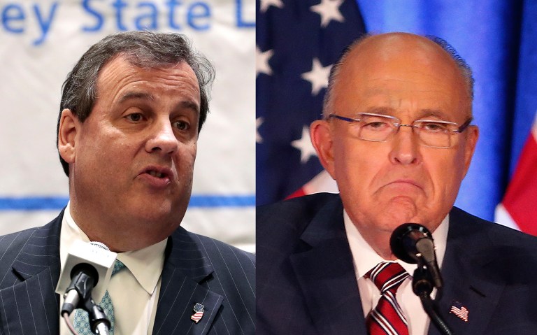 Whether New Jersey Gov. Chris Christie or former New York City Mayor Rudy Giuliani will have meaningful roles in Trump's administration remains to be seen.
