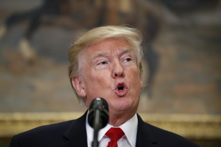 At least to Trump, DACA's value is its use as a bargaining chip, a value that's gone if he eliminates DACA by executive order on Tuesday. (AP Photo/Alex Brandon)