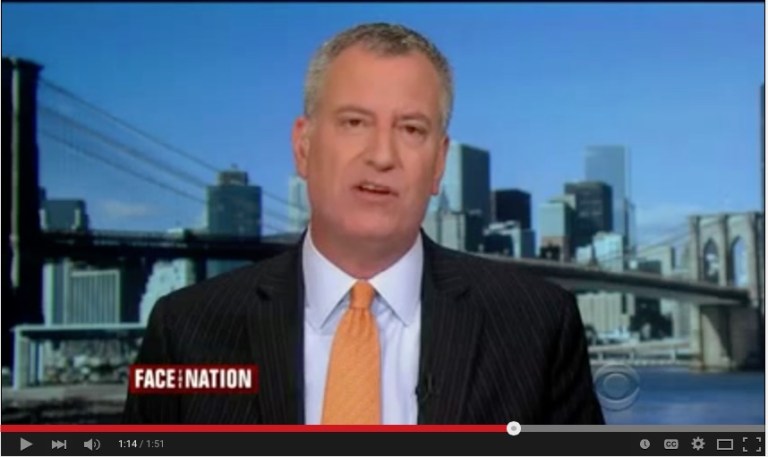 De Blasio: ‘We Have a Democracy Problem in This Country’