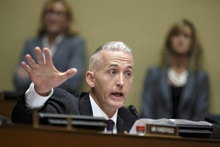 House Benghazi committee Chairman Trey Gowdy said Wednesday he won't bow to Democrats' demands in a bitter dispute over access to witnesses and information. (AP/J. Scott Applewhite)