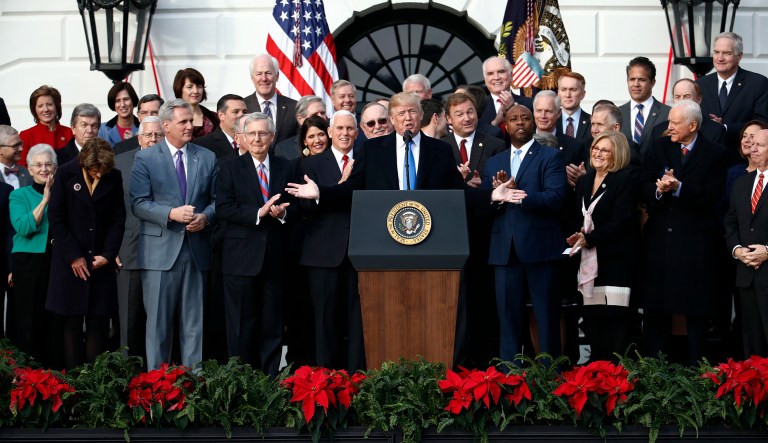 This bill will double the standard deduction, lower tax rates for all income brackets and dramatically increase the child tax credit, which will help millions of Americans keep more of their hard earned money. (AP Photo/Carolyn Kaster)
