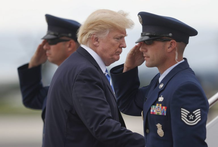 Republican strategists this week admitted that President Trump didn't have the best week on the divisive issue of race relations in America, but stopped short of saying Trump had done any permanent harm. (AP Photo/Pablo Martinez Monsivais)