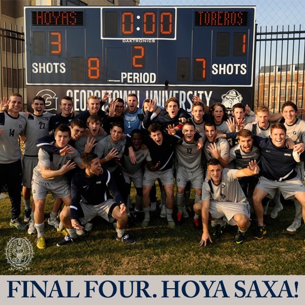 Georgetown men’s soccer team not just happy to be there