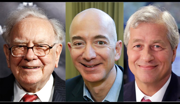 Warren Buffett, Berkshire Hathaway's chairman and CEO; Jeff Bezos, Amazon founder and CEO; and Jamie Dimon, JPMorgan Chase chairman and CEO; are teaming up to create a healthcare company that is 