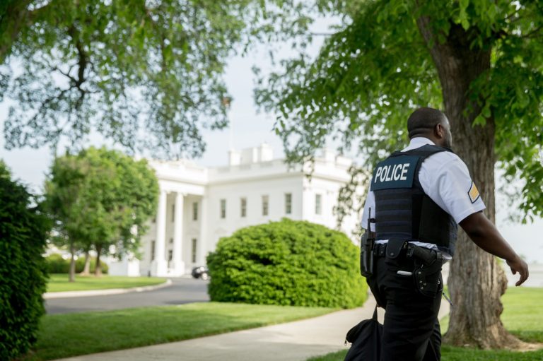 The fence-jumper who wandered around the White House complex for 17 minutes was able to elude the Secret Service in part because the agency has taken down alarm sensors along an area of one fence that he scaled, according to two sources familiar with details of incident. (AP Photo/Andrew Harnik)