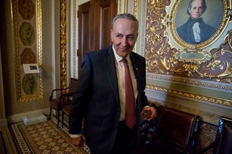 Five senators hit up Virtu Financial for contributions during the 2016 cycle and the company gave generously. (AP Photo/Andrew Harnik)