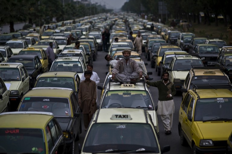 Mullah Akhtar Mansour died in a U.S. drone strike May 20, as he was riding in a vehicle in Pakistan's Baluchistan province near the Afghan border. (AP Photo)