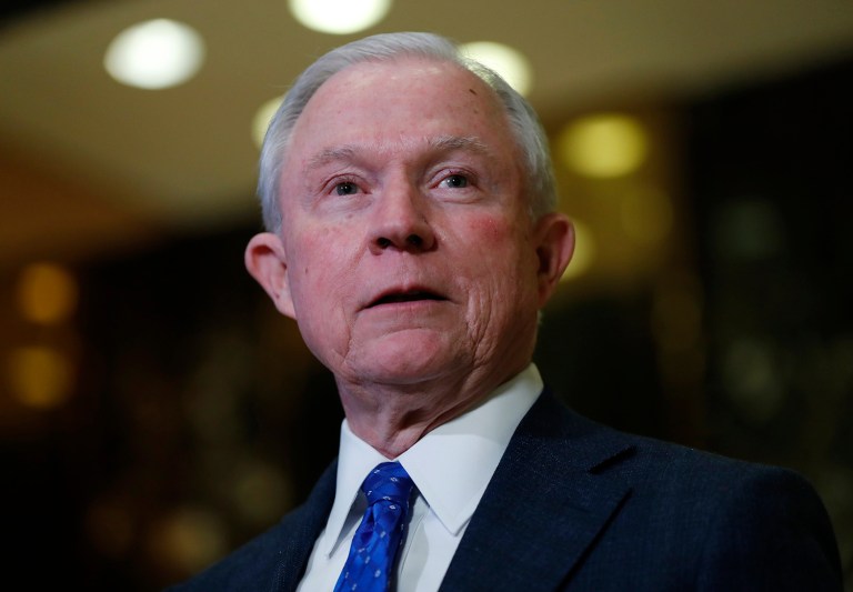 On Tuesday morning attorney general-designate Jeff Sessions will become the first Trump nominee to undergo a Senate confirmation hearing. (AP Photo/Carolyn Kaster)