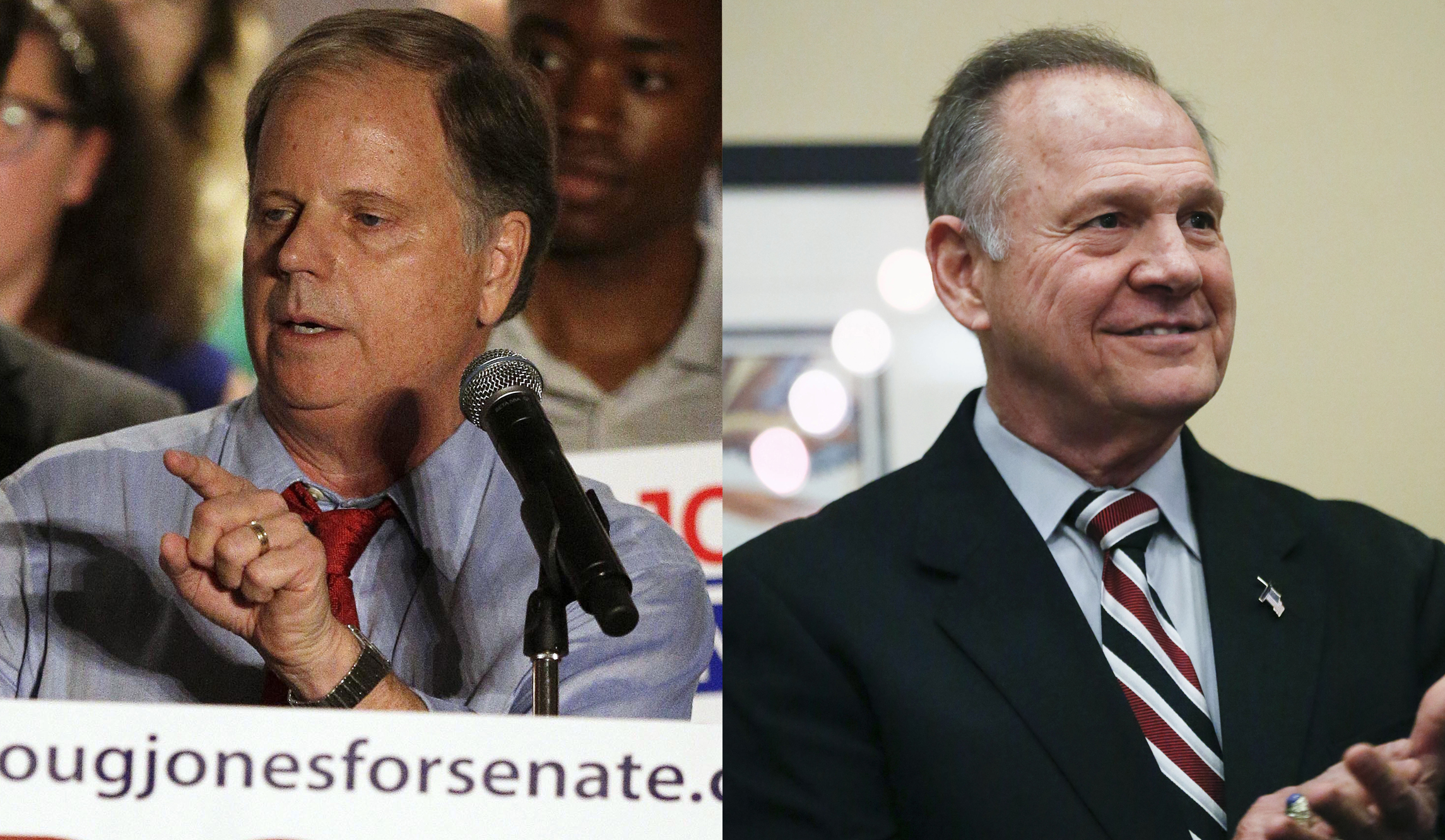 Doug Jones leads Roy Moore by 4 points in Alabama: Poll
