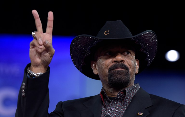 Milwaukee Sheriff David Clarke is 