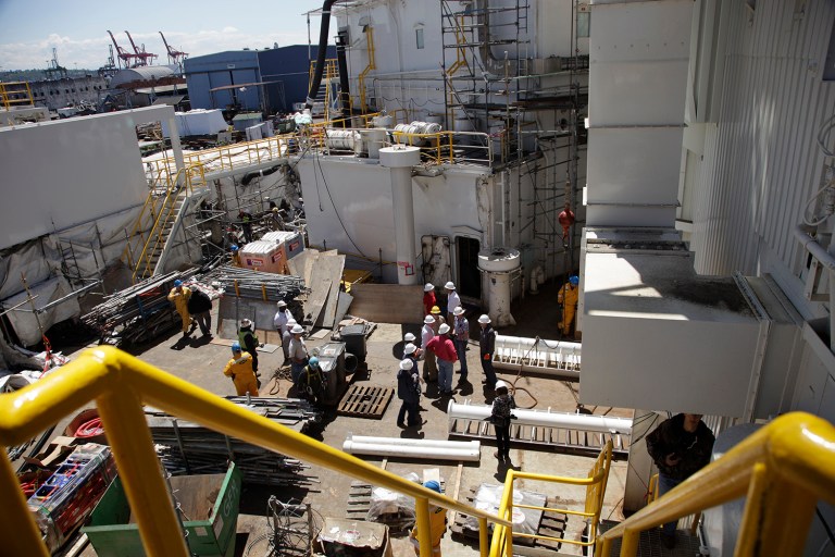 —œGiven the unique and challenging Arctic environment and industry’s declining interest in the area, foregoing lease sales in the Arctic is the right path forward,—&pound; said Interior Secretary Sally Jewell. (AP Photo)