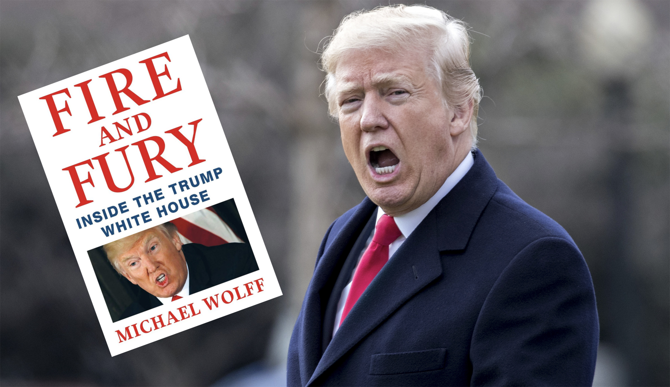 Trump is doing everything possible to make sure the unflattering Michael Wolff tell-all is a best-seller