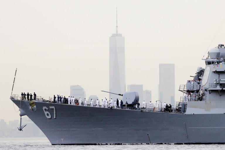 The operation took place two days before Iran launched a ballistic missile 140 miles east of Tehran. (AP Photo/Mark Lennihan)