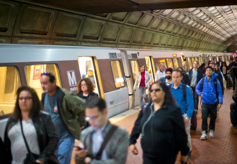 The train station on Capitol Hill is one of the busiest in the country. (AP Photo/Pablo Martinez Monsivais)