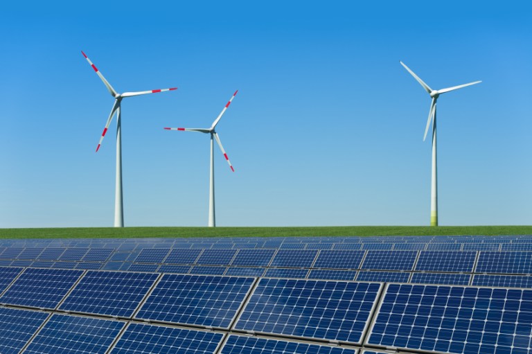 Expiring tax credits for wind and solar energy would be permanently extended under the president's budget proposal. (iStock)