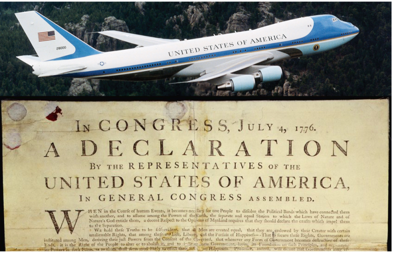 Air Force One is already an American symbol, Trump shouldn’t change it