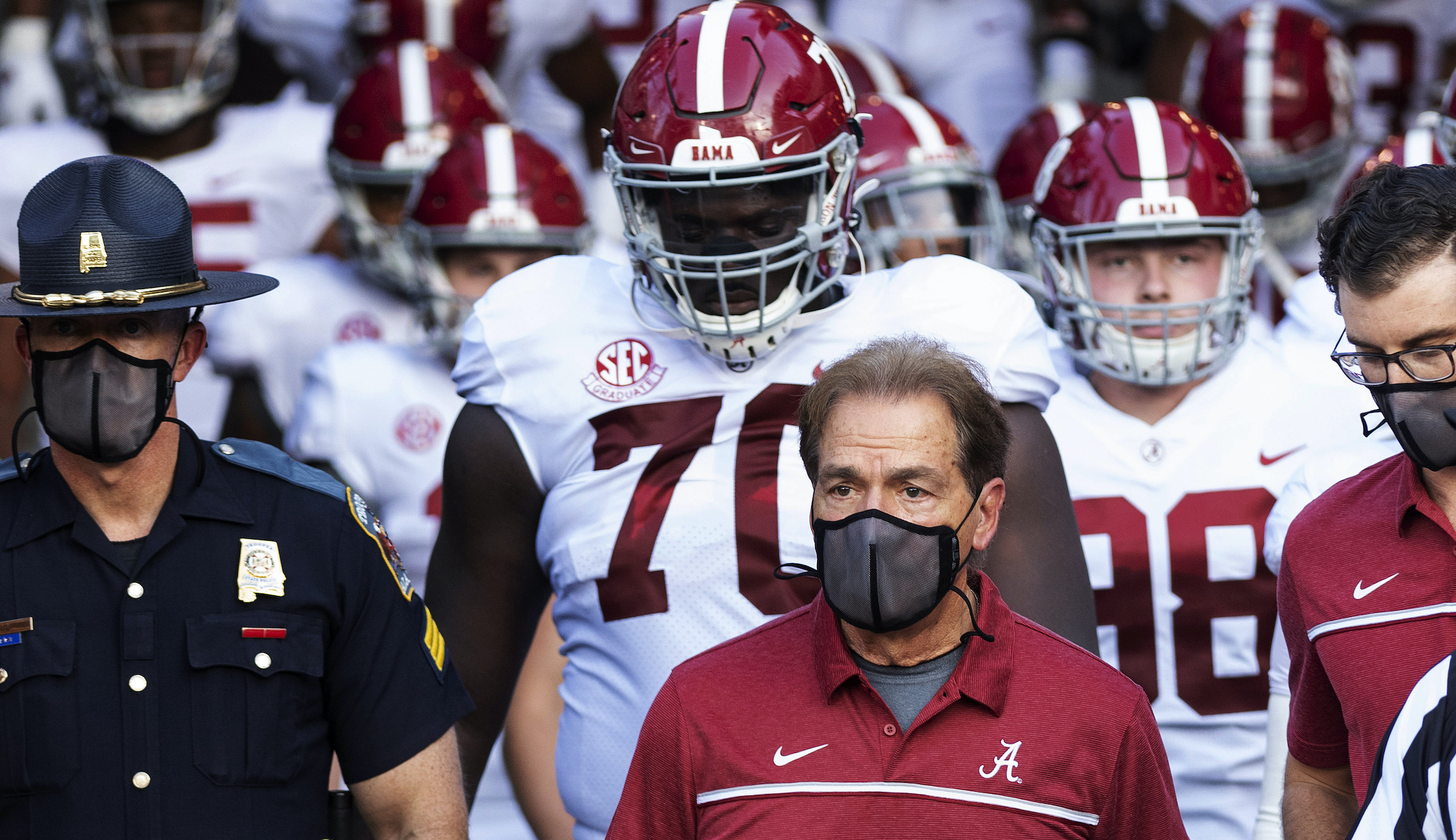 Alabama coach Nick Saban announces COVID-19 diagnosis after earlier false positive