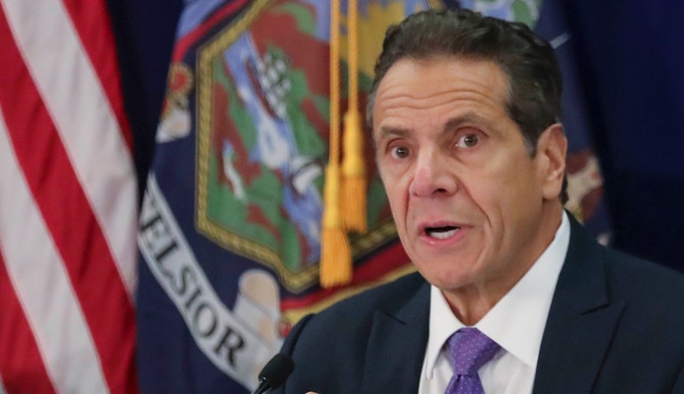 New York Gov. Andrew Cuomo.