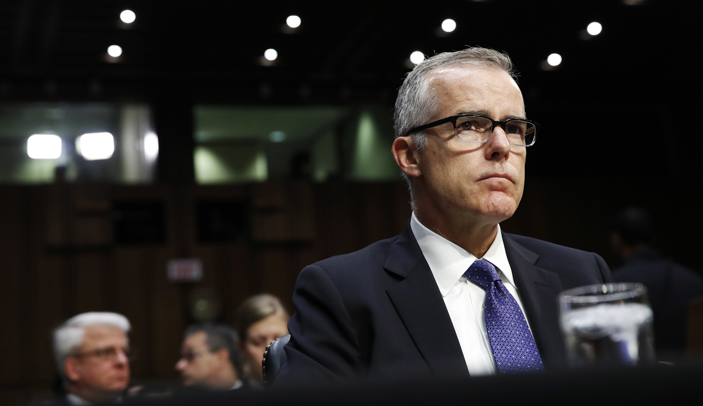 FBI: McCabe interviewed over media leak in 2017