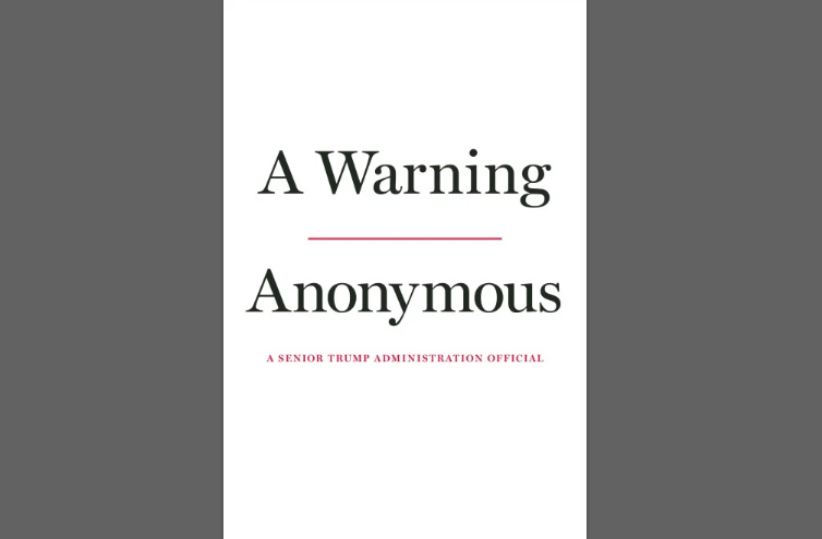 ‘You will hear a great deal’: Anonymous Trump administration official to expose private conversations in book