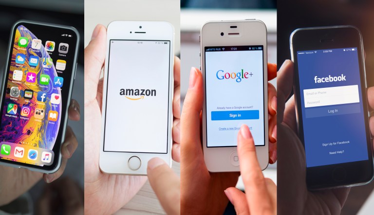 Big Tech, Amazon, Apple, Google, Facebook