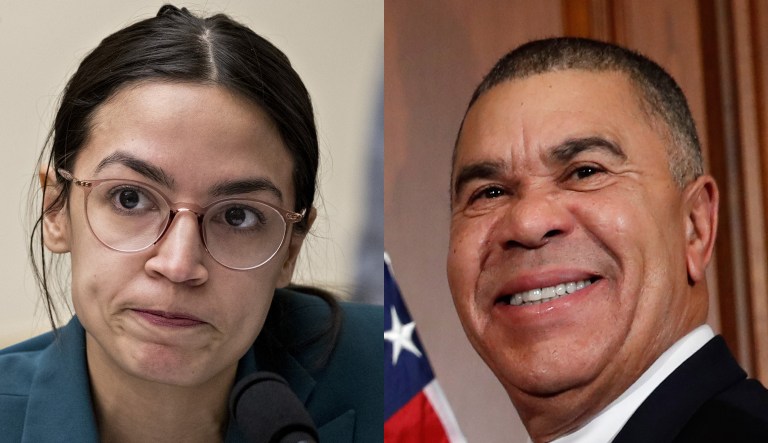Alexandria Ocasio-Cortez and Lacy Clay.