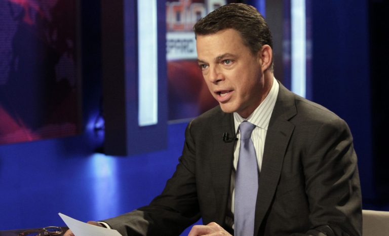 Fox News Channel anchor Shepard Smith broadcasts his "Studio B" program, in New York, Tuesday, May 24, 2011. 
