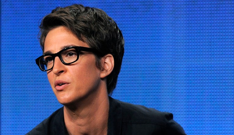 MSNBC host Rachel Maddow takes part in a panel discussion at the NBC Universal summer press tour, Tuesday, Aug. 2, 2011, in Beverly Hills, Calif.