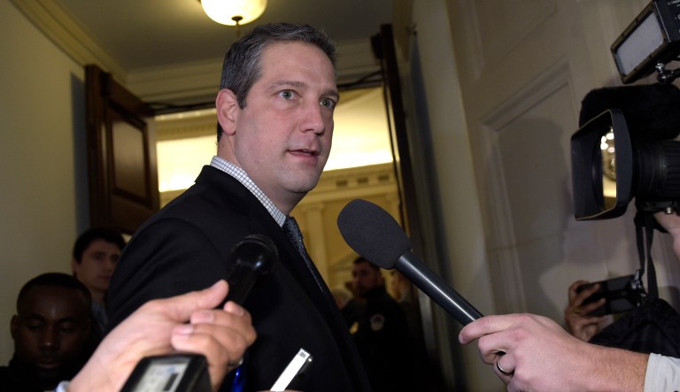 Rep. Tim Ryan, D-Ohio, arrives in D.C.