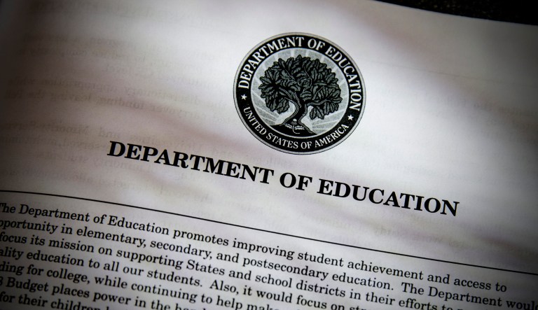 Proposals for the Education Department.
