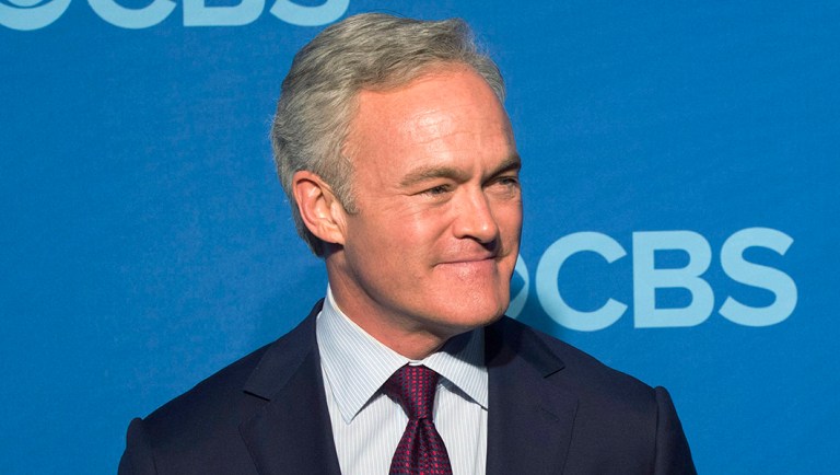 Scott Pelley attends the CBS Upfront in New York.