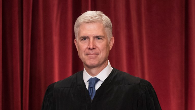 Supreme Court Associate Justice Neil Gorsuch.