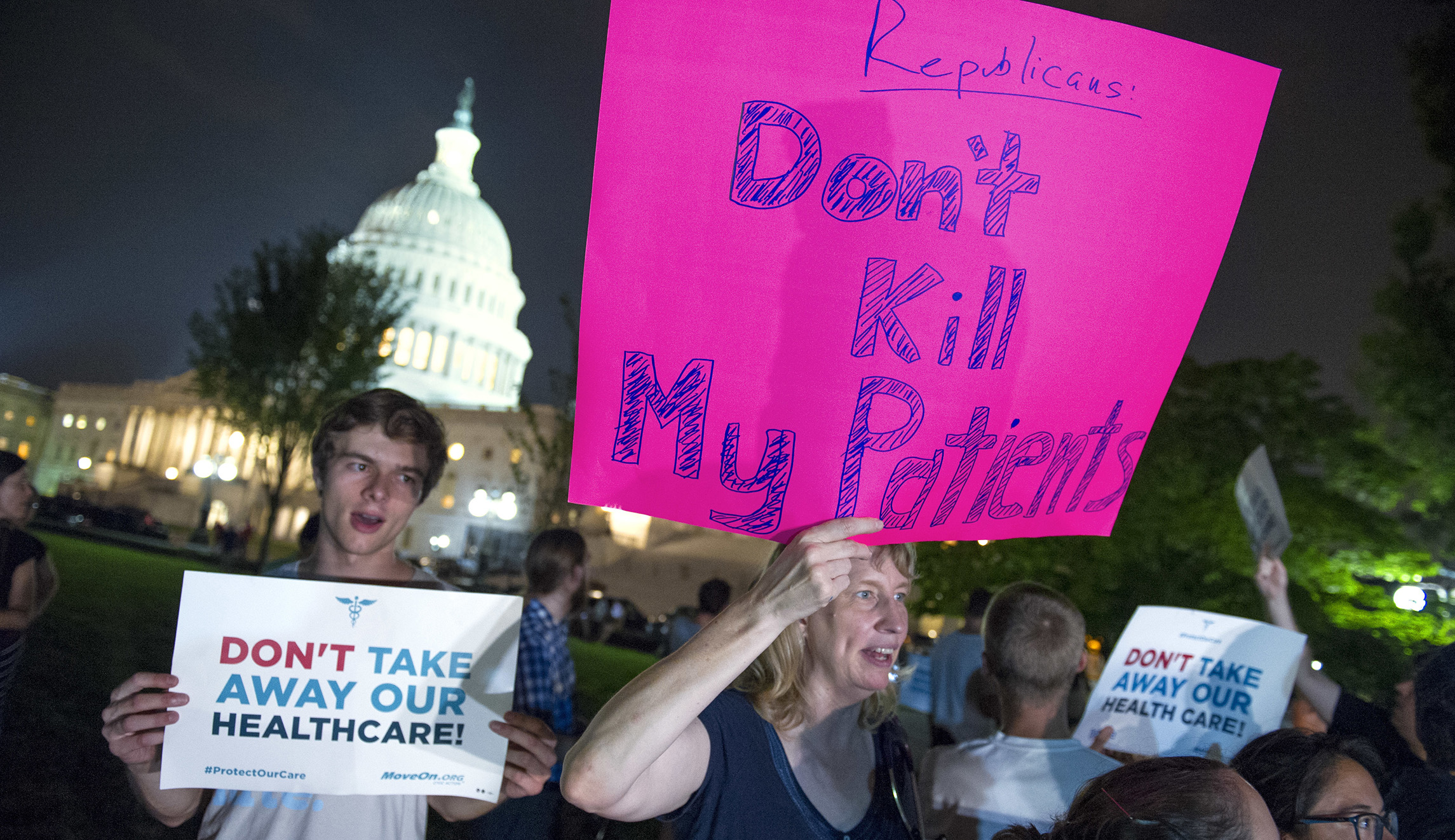 Partisan sniping dooms Obamacare bills