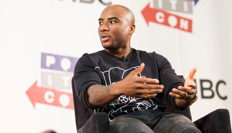 Charlamagne Tha God attends Politicon.