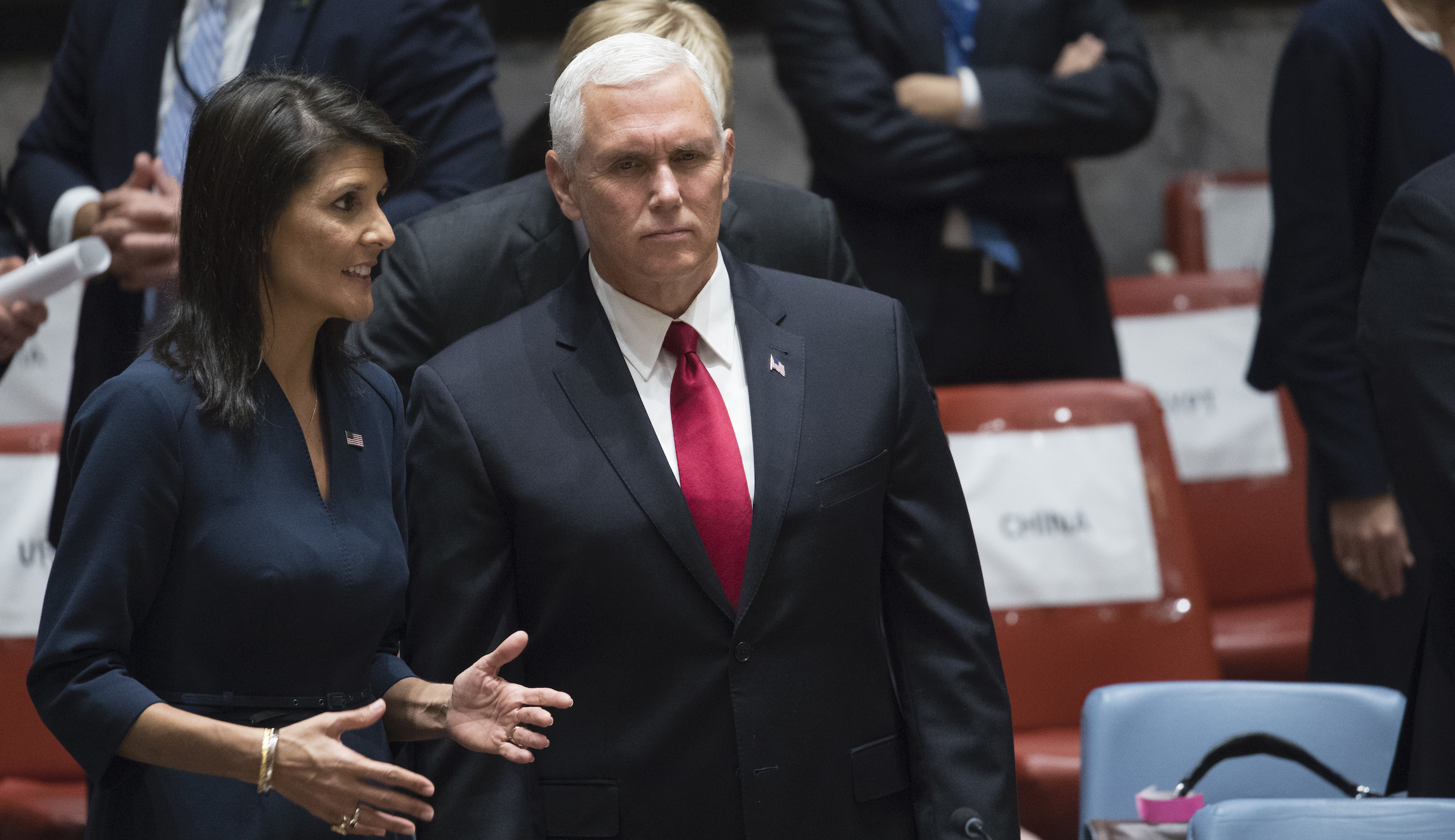 ‘No truth whatsoever’: Nikki Haley denies accusations that she’s gunning for Pence’s position