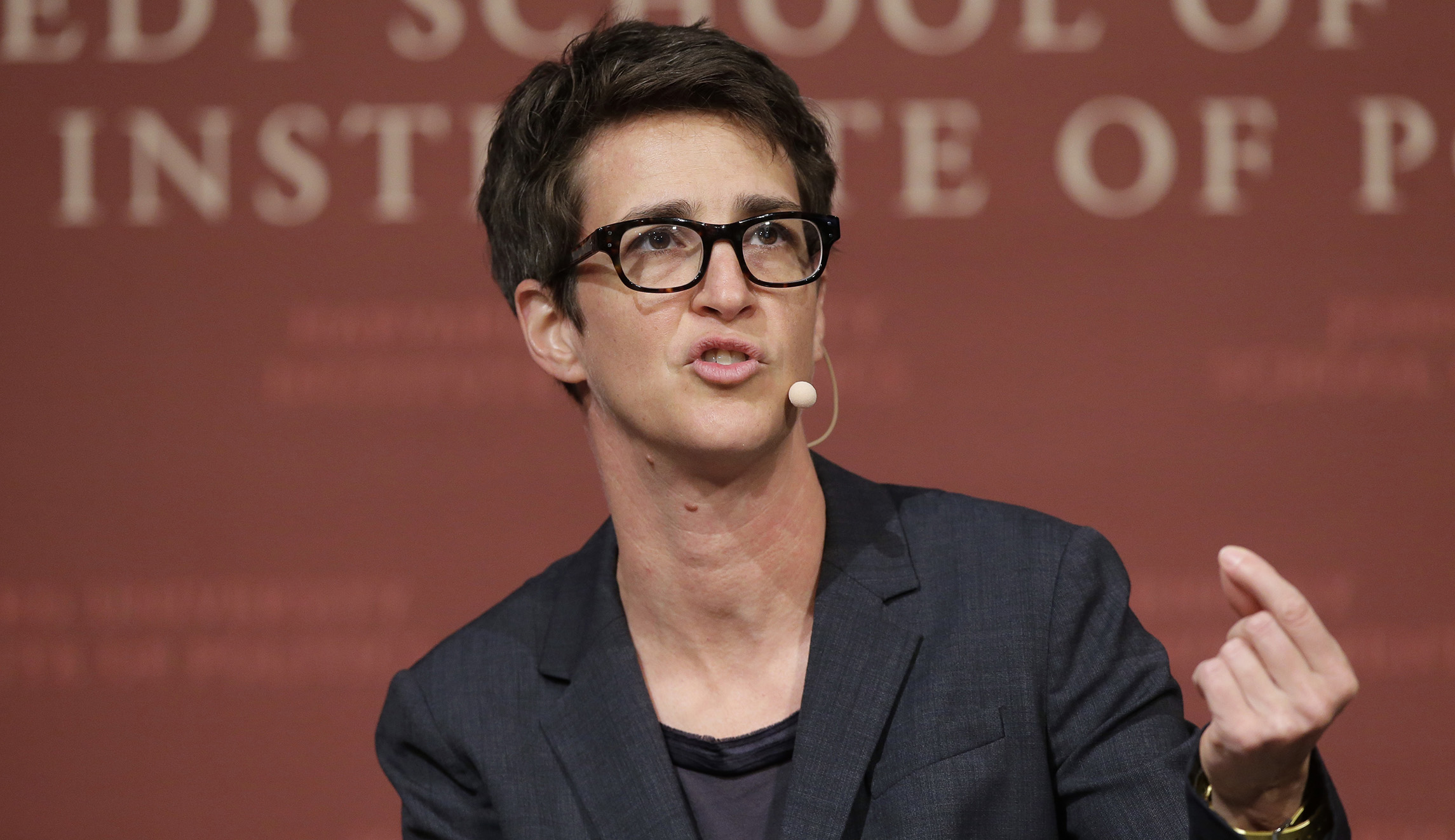 MSNBC host Rachel Maddow lands James Comey interview