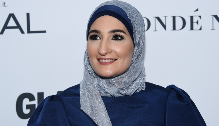 Linda Sarsour attends the 2017 Glamour Women of the Year Awards at Kings Theatre on Monday, Nov. 13, 2017, in New York.