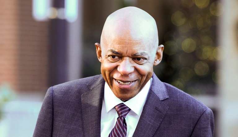 Former congressman William J. Jefferson, center, arrives for his sentencing hearing at Albert V. Bryan Courthouse in Alexandria, Va., Friday, Dec. 1, 2017.