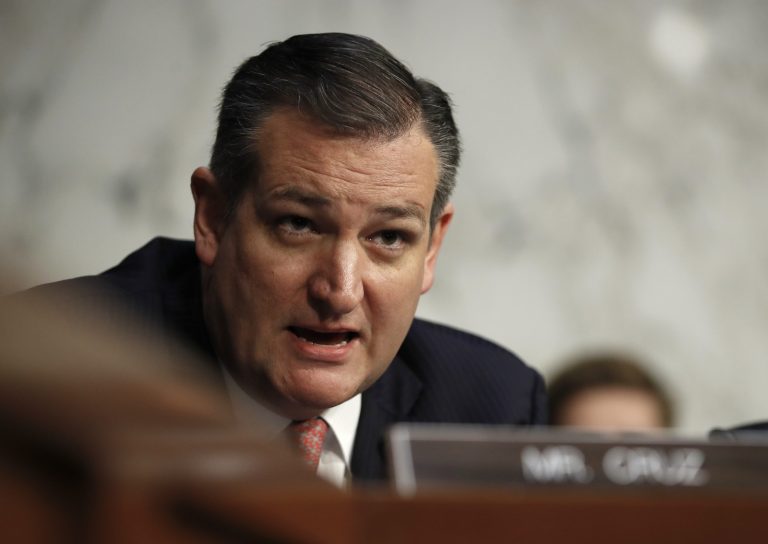 Sen. Ted Cruz, R-Texas, speaks during a Senate Judiciary Committee hearing on Capitol Hill in Washington, Wednesday, Dec. 6, 2017.