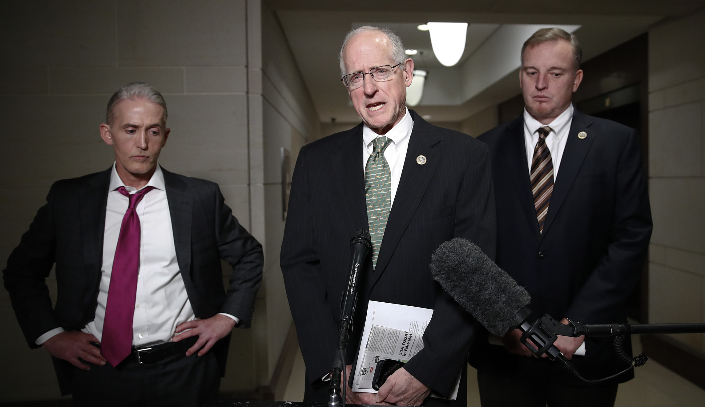 Mike Conaway misspoke when he said House Intel committee wasn’t tasked with looking into collusion between Trump and Russia: Spokeswoman