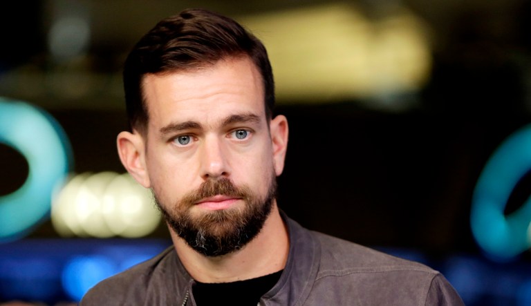 Twitter and Square CEO Jack Dorsey is shown above.