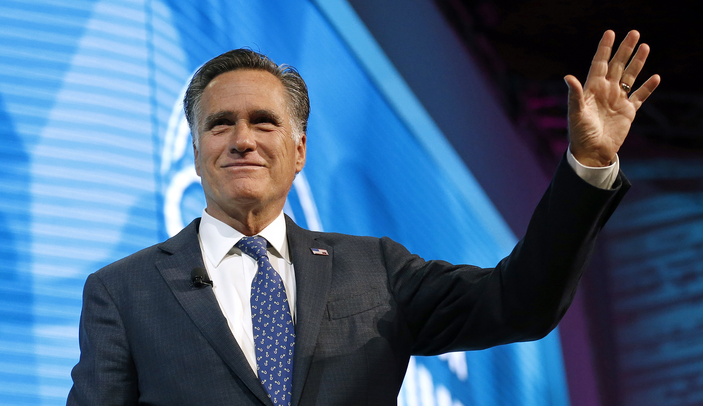 First Romney floor speech assails Trump foreign policy