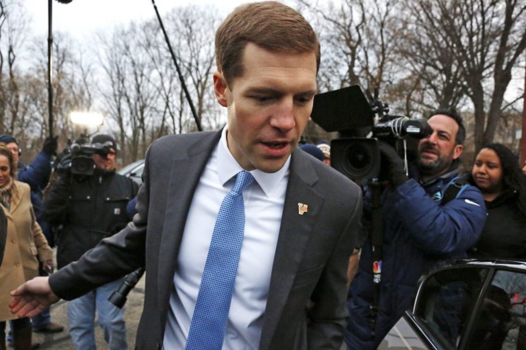 Democrat Conor Lamb won in a district that went for President Trump by 20 percentage points in 2016. (AP Photo/Gene J. Puskar)