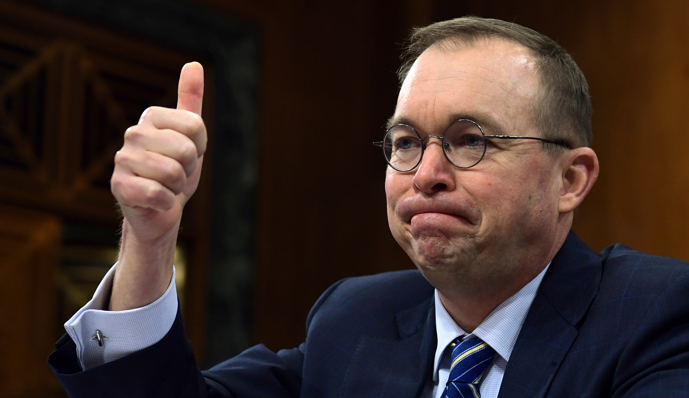 Trump picks budget aide to replace Mulvaney as CFPB head