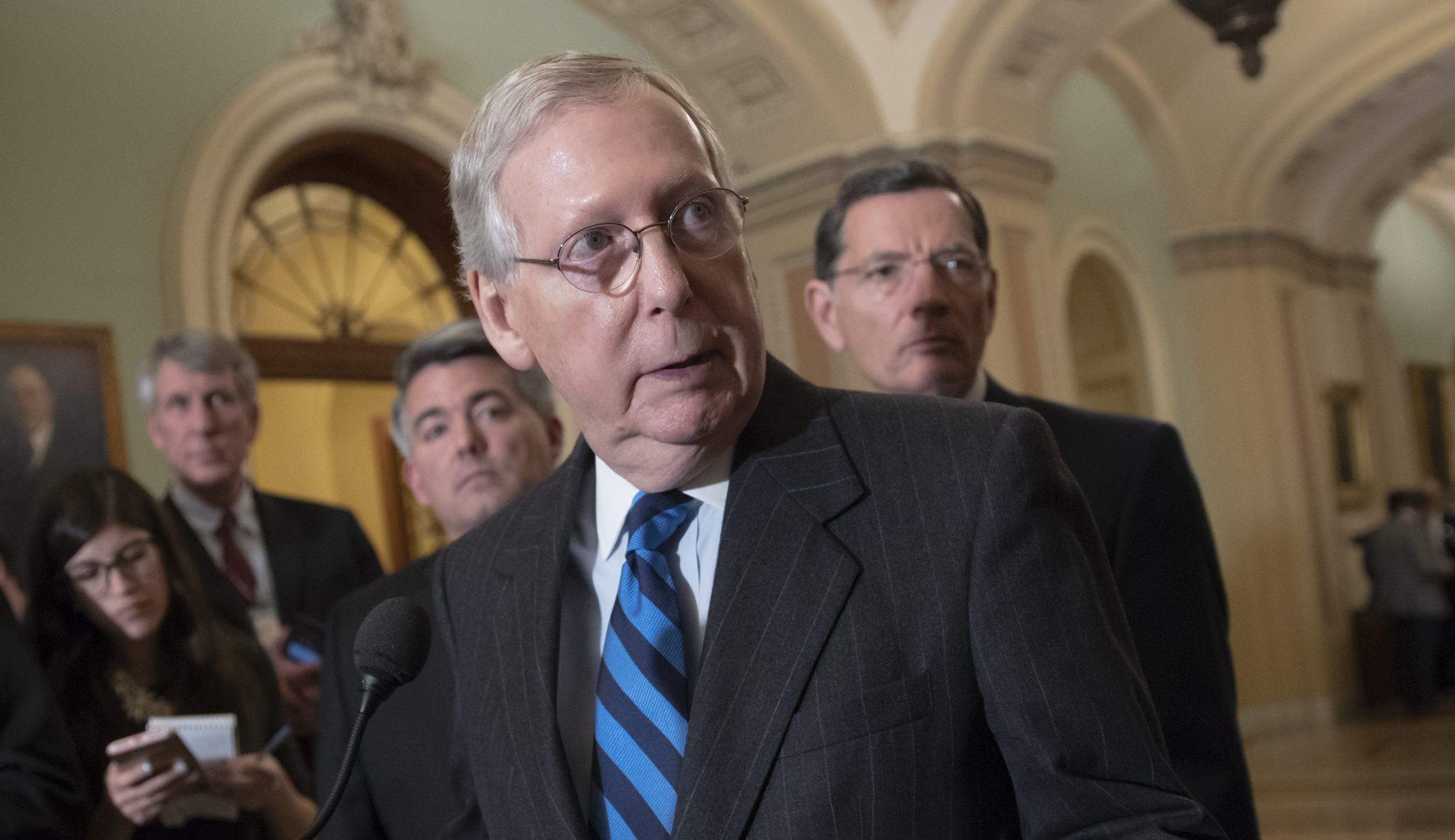 Mitch McConnell: ‘It was time to act’ against Assad