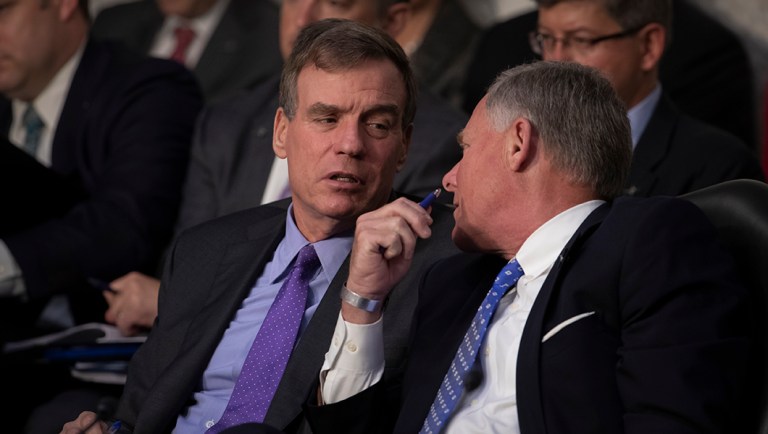 Mark Warner: ‘Wild couple of months’ remark about Russia investigation was a ‘bad joke’