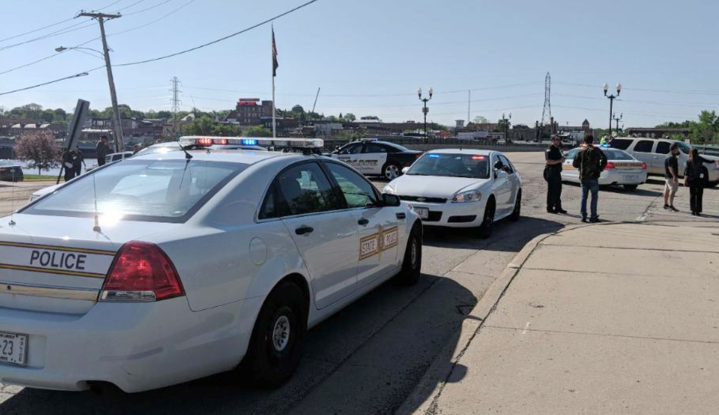 School resource officer shoots teenager who opened fire at Illinois high school