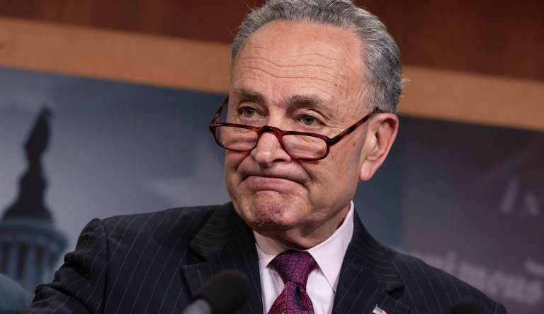 Senate Majority Leader Chuck Schumer.