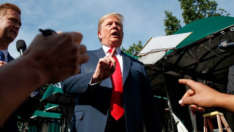 Trump says North Korea has already begun handing over troop remains